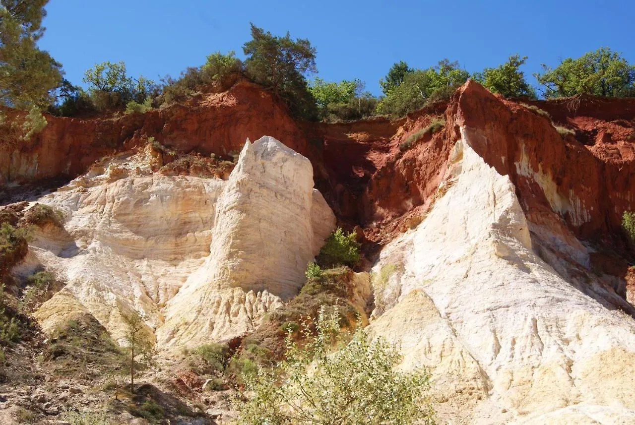 A 5 Minutes Des Ocres Gite La Charite Gordes Roussillon 가르가스 0*,
